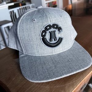 Crooks and castles hat grey new snapback